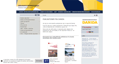 Desktop Screenshot of danida-publikationer.dk